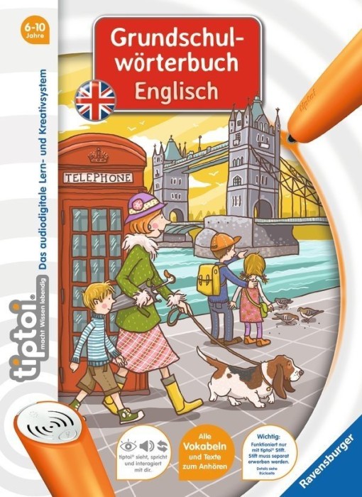 Ravensburger tiptoi book: Grundschulwörterbuch English (41802/00623)