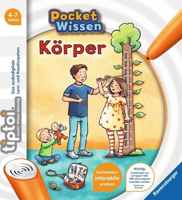 Ravensburger tiptoi Buch: Pocket Wissen: Körper (55420)