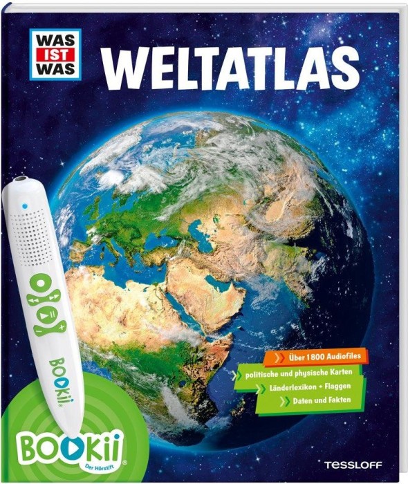Tessloff BOOKii book: WAS IST WAS Weltatlas (978-3-7886-7508-0)