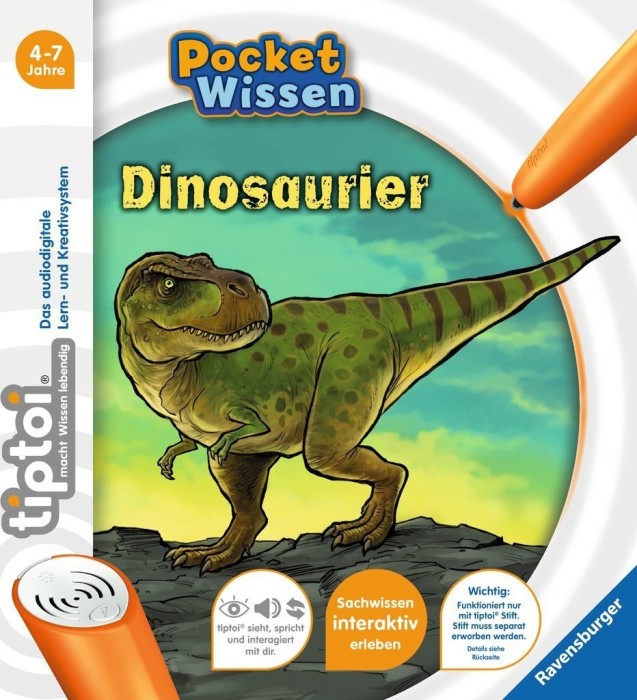 Ravensburger tiptoi Buch: Pocket Wissen: Dinosaurier (55407/00683)