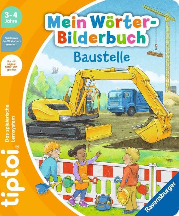 Ravensburger tiptoi book: My words-Bilderbuch: building site (49270)