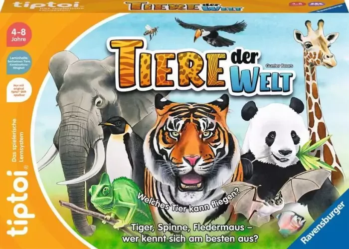 Ravensburger tiptoi Game: animals the World (00171)