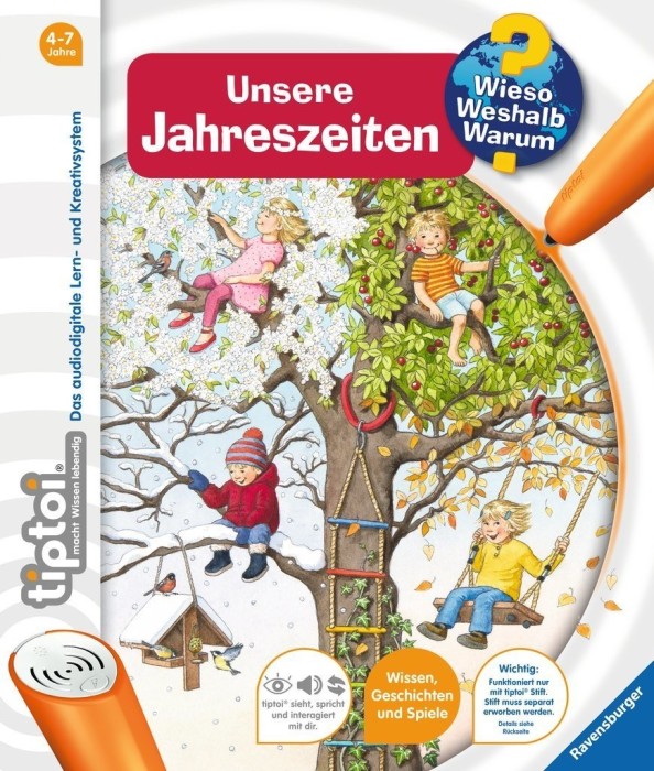 Ravensburger tiptoi book: Wieso? Weshalb? Warum? 18: Unsere seasons (32918/00657)