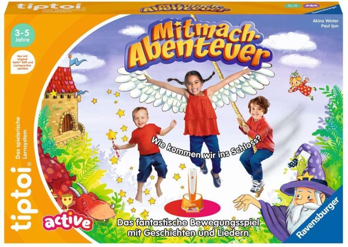 Ravensburger tiptoi Game: Active Mitmach-adventure (00130)