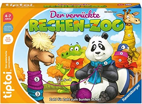 Ravensburger tiptoi Game: the verrückte Rakes-Zoo (00104)