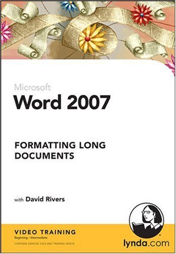 Lynda.com Word 2007: Formatting Long Documents (English) (PC/MAC)