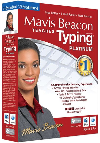 Avanquest Mavis Beacon Teaches Typing Platinum (English) (PC/MAC)