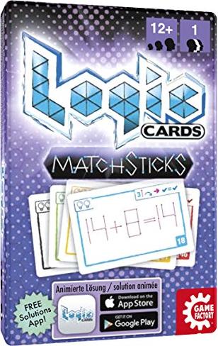Logic Cards Matchsticks