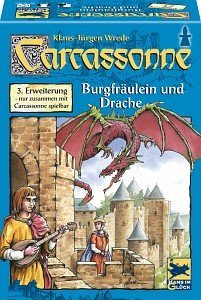 Carcassonne - Burgfräulein und Drache (3. extension)
