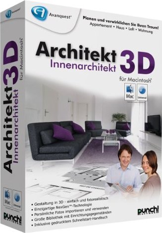 Punch! Software Architekt 3D interior designer (German) (MAC)