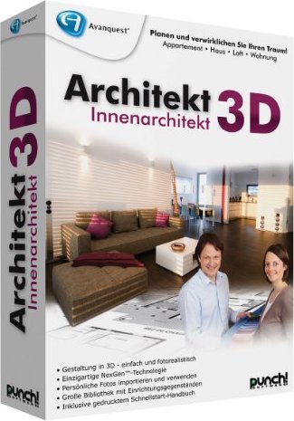Punch! Software Architekt 3D interior designer (German) (PC)
