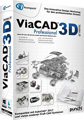 Punch! Software ViaCAD 3D Pro 10, ESD (German) (PC)