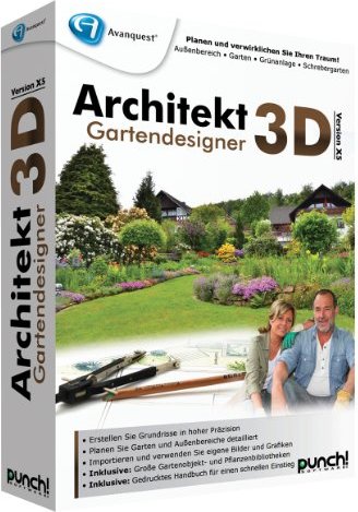 Avanquest Architekt 3D X5 garden designer (German) (PC)
