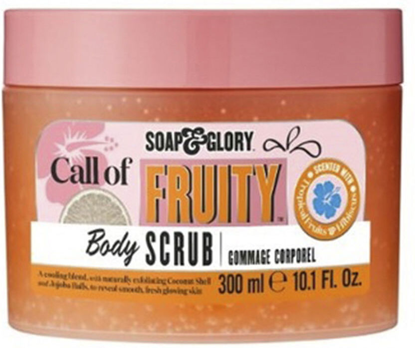 Soap & Glory Call Of Fruity Body Scrub, 300ml