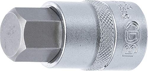 BGS Innensechskant Steckschlüssel 1/2", 19x55mm (5184-H19)