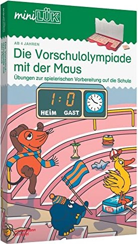 mini LÜK set Wahrnehmung and concentration: Die Vorschulolympiade with the mouse