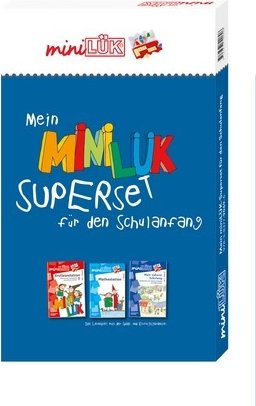 mini LÜK set mathematics, German, Verkehrserziehung: Superset for the Schulanfang