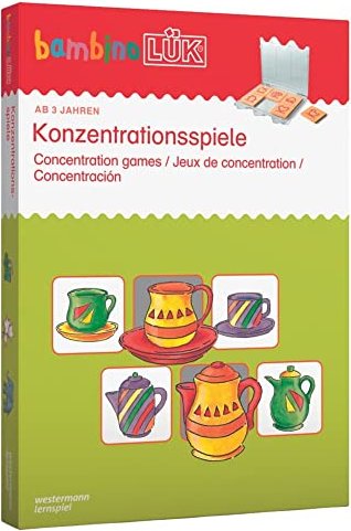 bambino LÜK set Fördern and Fordern: Konzentrationsspiele