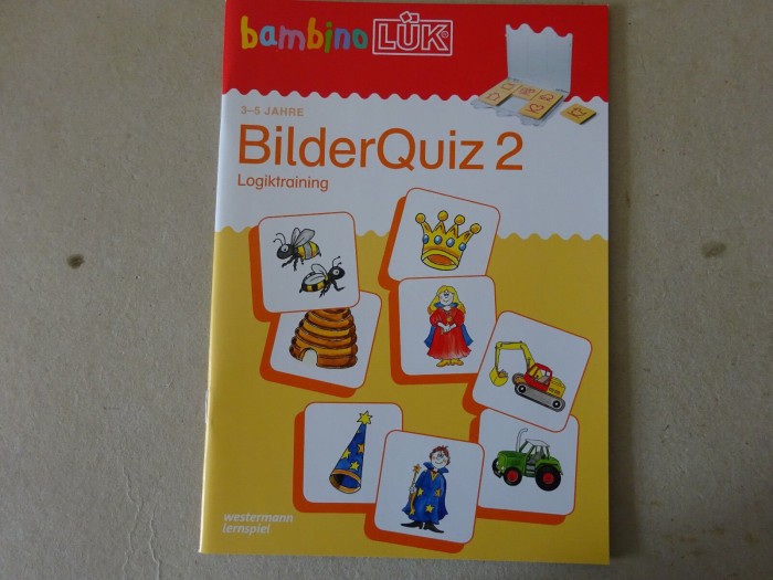 bambino LÜK Wahrnehmung and concentration: pictures Quiz 2