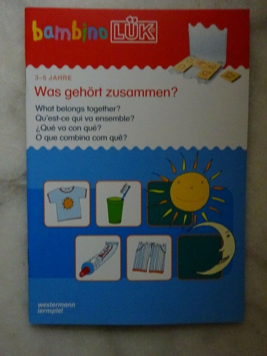 bambino LÜK Wahrnehmung and concentration: Was gehört together?