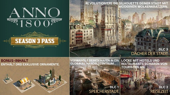 Anno 1800 - Season 3 Pass (Download) (Add-on) (PC)