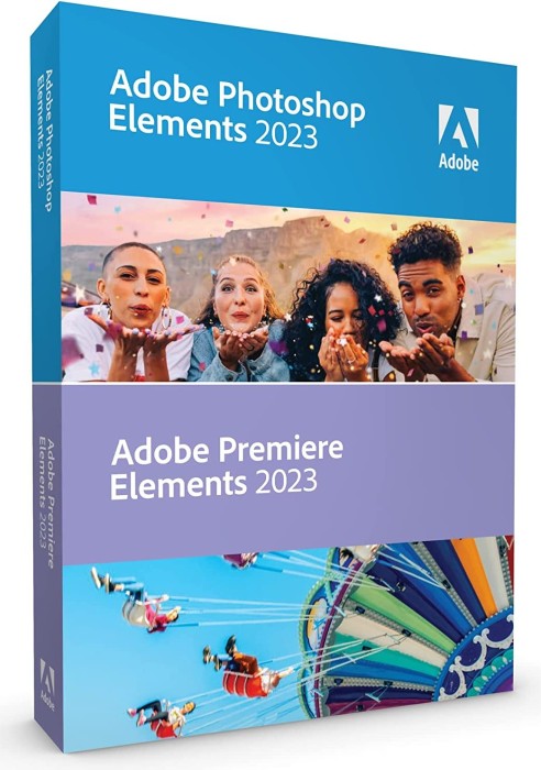 Adobe Adobe Photoshop Elements 2023 and Premiere Elements 2023, Update, PKC (German) (PC/MAC) (65325542)