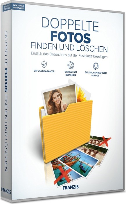 Franzis double photos Finden and Delete (German) (PC)