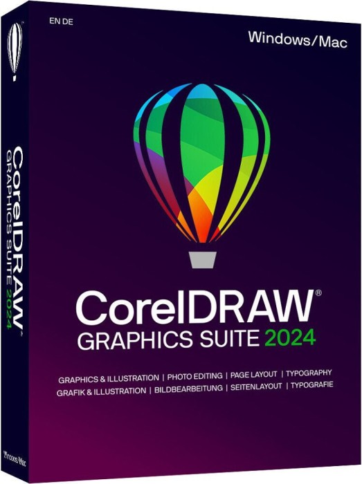 Corel CorelDraw Graphics Suite 2023, EDU, ESD (mulitlingual) (PC/MAC) (ESDCDGS2023MLA)