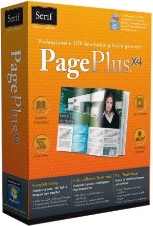 Serif PagePlus X4 (German) (PC) (SE-10973)