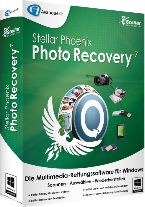 Avanquest Stellar Phoenix Photo Recovery 7 (German) (PC)