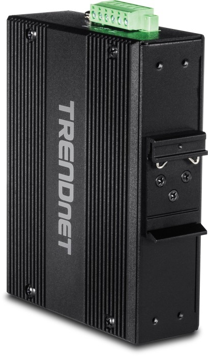 TRENDnet TI Hardened Industrial Railmount Gigabit Switch, 4x RJ-45, 2x SFP, UPoE (TI-UPG62)