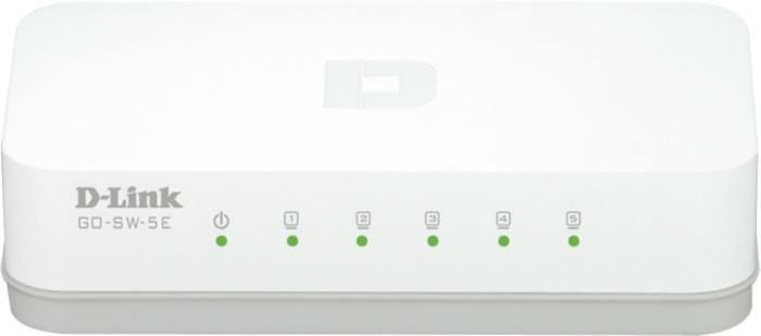 D-Link GO Easy Desktop Switch, 5x RJ-45 (GO-SW-5E)