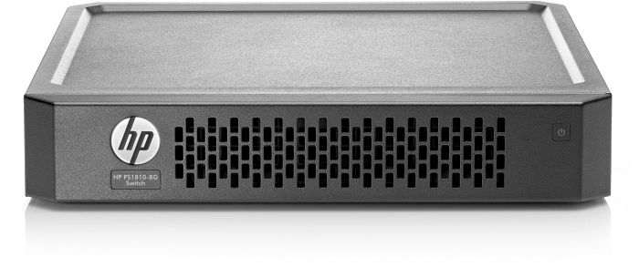 HP PS1810 8G Desktop Gigabit Smart Switch, 8x RJ-45, PoE PD (J9833A)