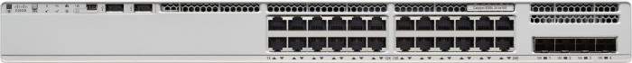 Cisco Catalyst 9200L Advantage Rackmount Gigabit Managed Stack Switch, 24x RJ-45, 4x SFP+ (C9200L-24T-4X-A)