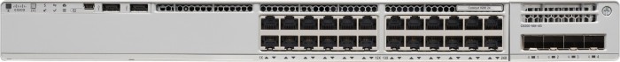 Cisco Catalyst 9200 Essentials Rackmount Gigabit Managed Stack Switch, 24x RJ-45, 1x Modul-Slot (C9200-24T-E)