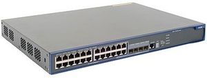 HP 5120 EI 24G Rackmount Gigabit Managed Switch, 20x RJ-45, 4x RJ-45/SFP, 2x Modul-Slot (JE068A)