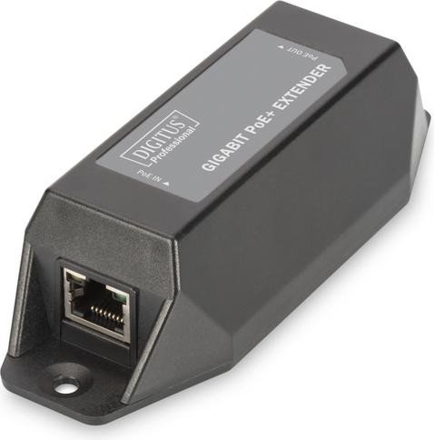Digitus Professional Desktop Gigabit PoE-Extender, 1x RJ-45, PoE+ (DN-95123)