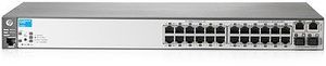 HPE Aruba ProCurve 2620 24 Rackmount Managed Switch, 26x RJ-45, 2x SFP, 382W PoE+ (J9625A)