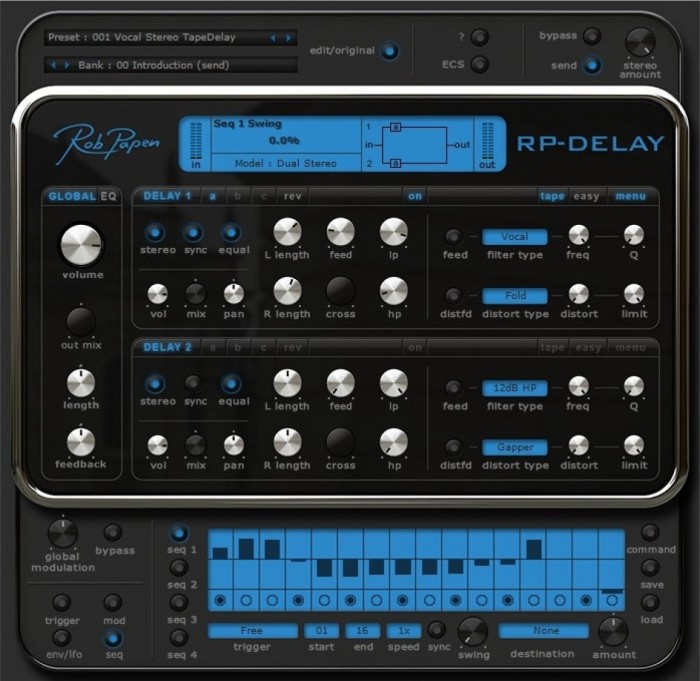Rob Papen RP-Delay (English) (PC/MAC)