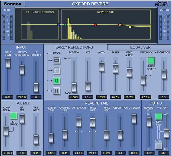 Sonnox Oxford reverb (Native) (PC/MAC)