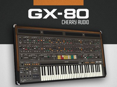 Cherry Audio GX-80 Synthesizer, ESD (PC/MAC)