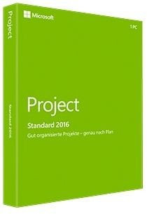 Microsoft Project 2016, PKC (German) (PC) (Z9V-00350)