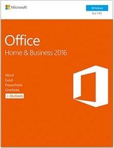 Microsoft Office 2016 Home and Business, PKC (German) (PC) (T5D-02808)