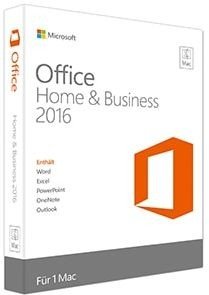 Microsoft Office 2016 Home and Business, ESD (German) (MAC) (W6F-00627)