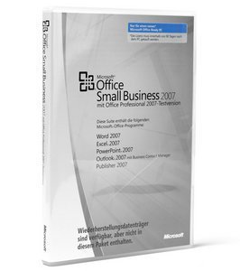 Microsoft Office 2007 Small Business DSP/SB, MLK, 1-pack (German) (PC) (9QA-00404)