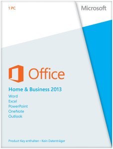 Microsoft Office 2013 Home and Business, PKC (English) (PC) (T5D-01574)