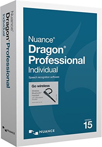 Nuance Dragon Professional Individual 15.0 wireless headset included (English) (PC) (K809X-XN9-15.0)