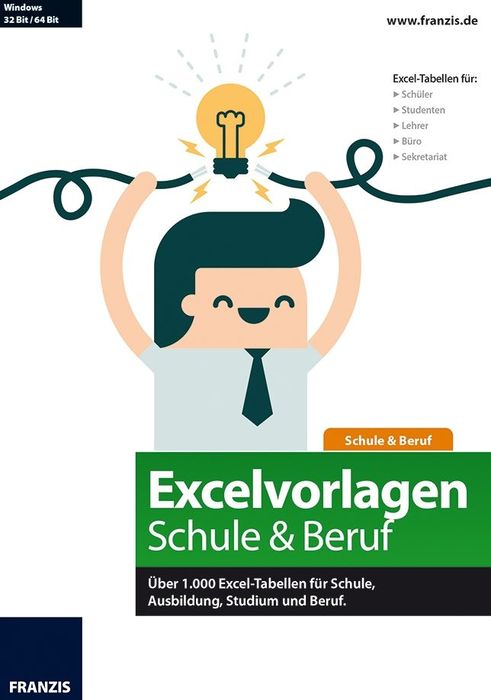 Franzis Excel templates for School and Beruf 2014 (German) (PC)