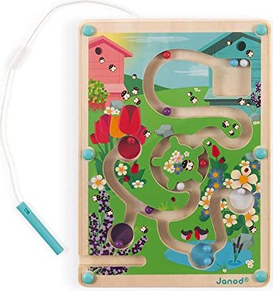 Janod Wooden Magnetic Beehive Maze (J05310)