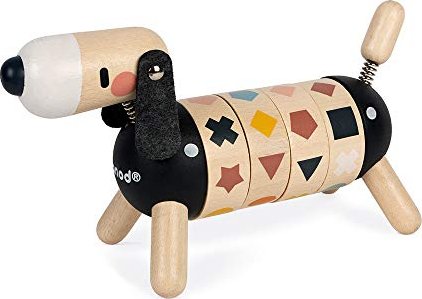 Janod Sweet Cocoon Shapes and Colours Dog (J04421)